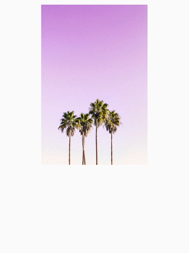 Cotton Candy Skies & Palm Trees, Paradise, Vacation, Vacay, Gradient, by GionaSophia