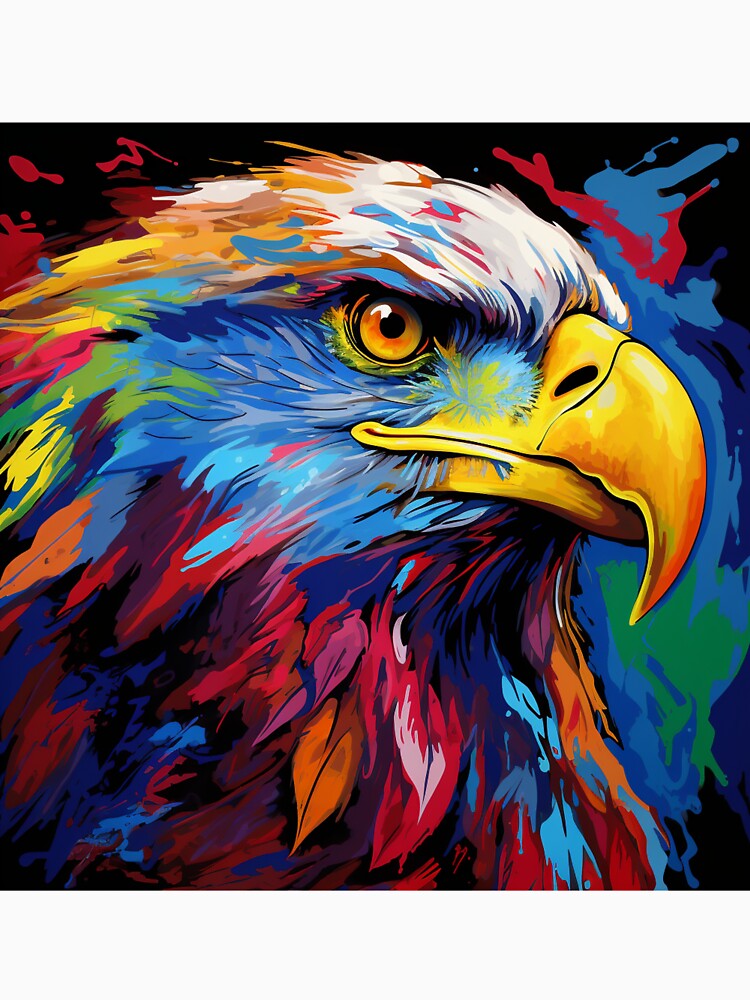 Eagle Pop Art 3 by AstroRisq