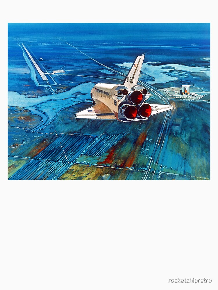 Space Shuttle Landing 1976 by RocketshipRetro
