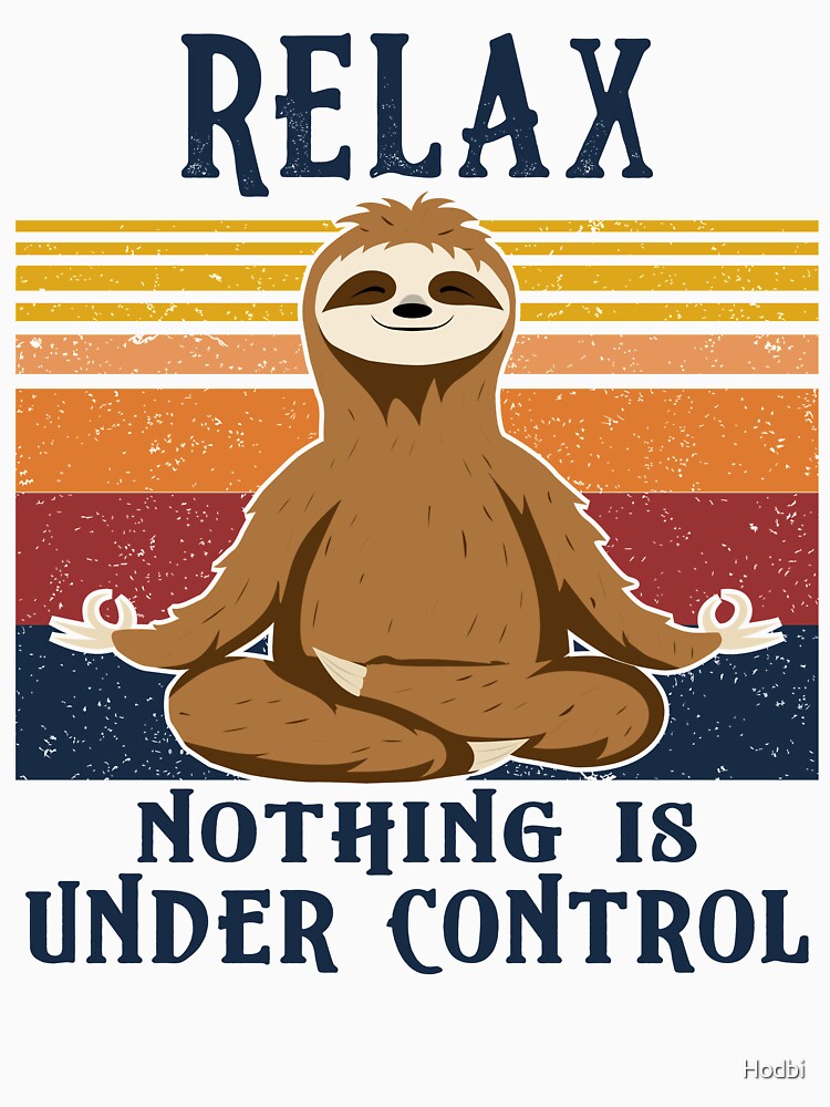 Sloth Yoga by Hodbi