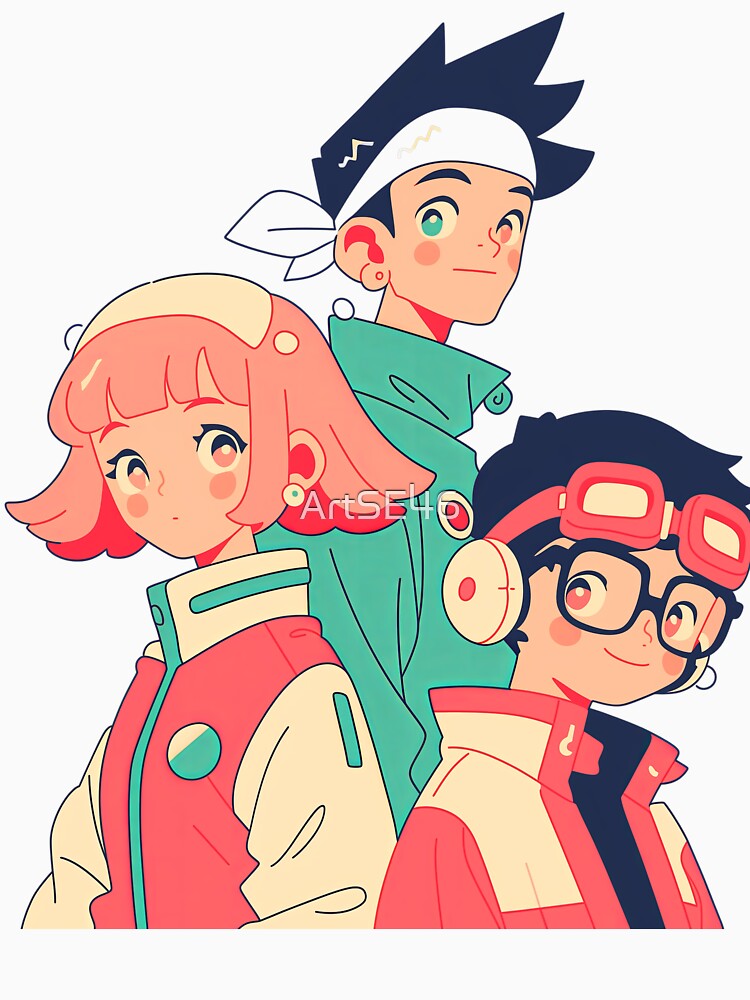 vibrant animated characters by ArtSE46