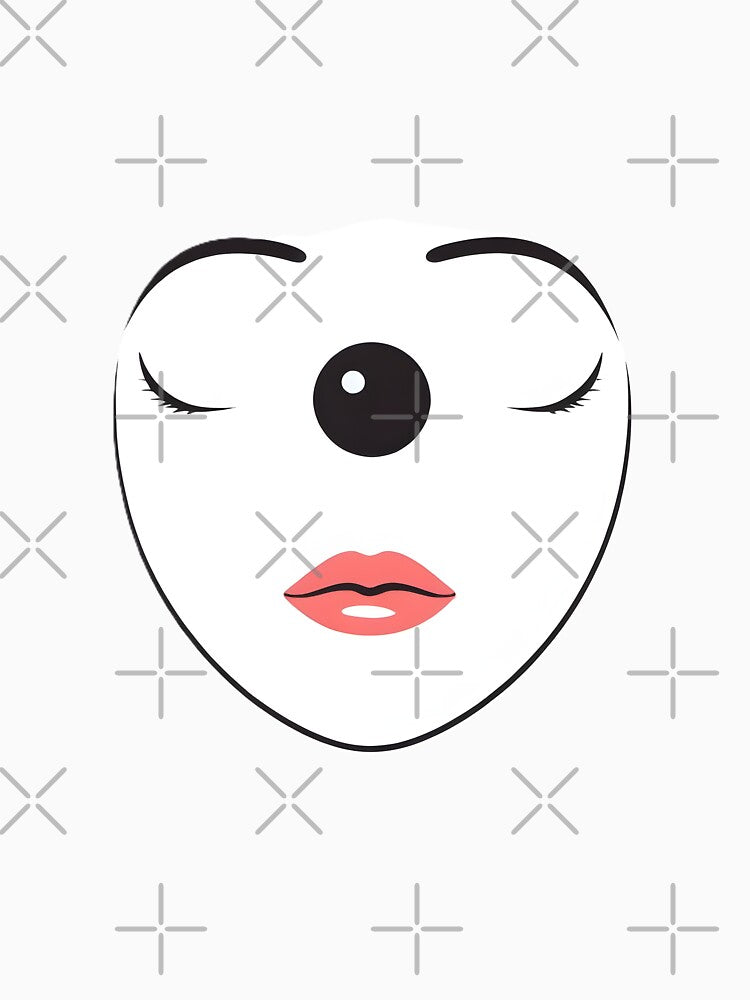 Minimal Anime Face Line Art – Expressive Minimalist Character Design - 3 by RELAX STATION