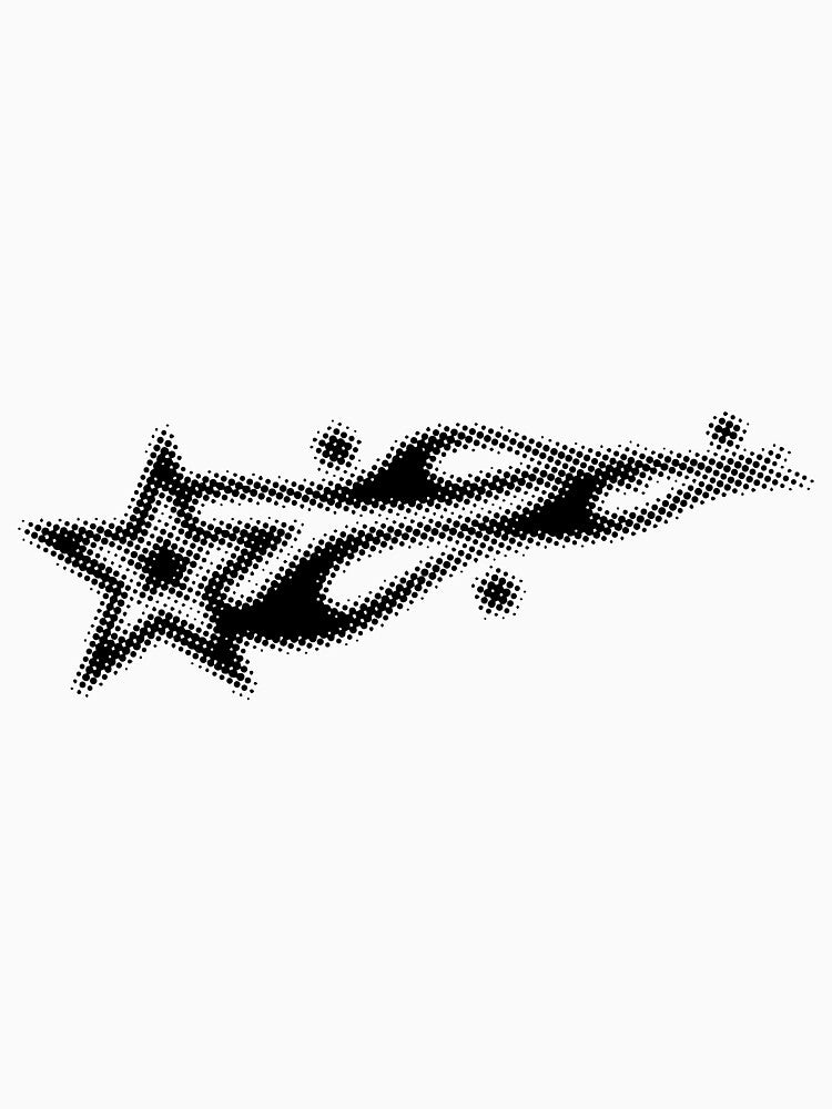 black y2k stars by itswallcraft