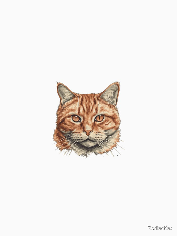 Ginger Boy Cat Face by ZodiacKat