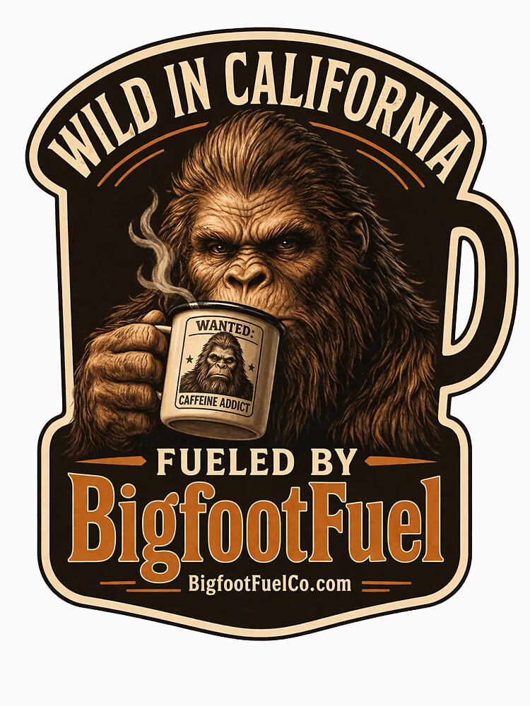 Bigfoot Coffee, Wild In California Sasquatch by Bigfoot Fuel Co