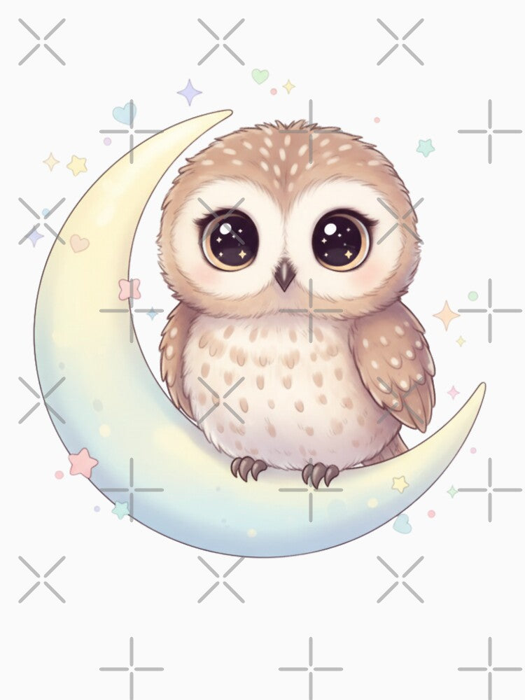 Dreaming Forest Owl by SimonsDesignArt