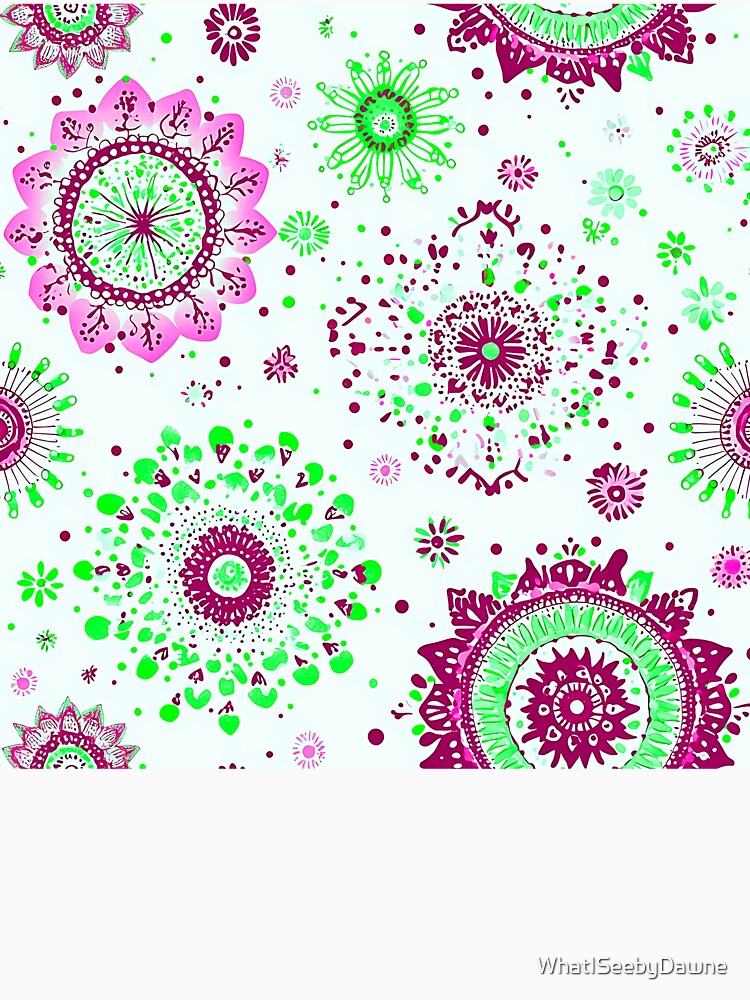 Neon Garden by Dawne's Designs