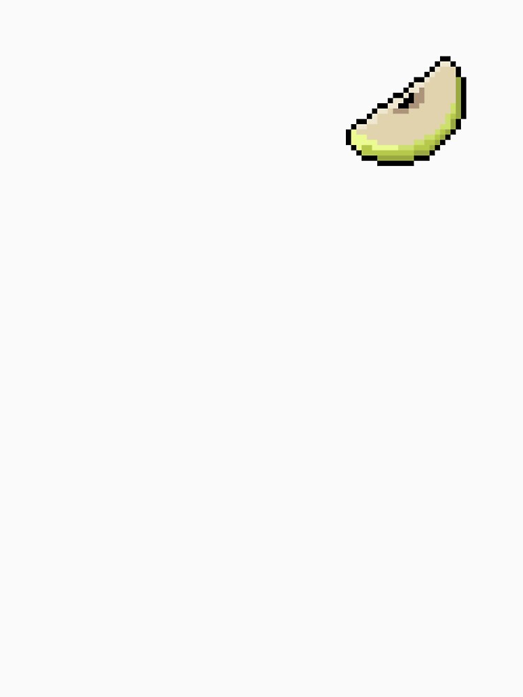 Pixel Pear Slice - pixel food art by LittleFoodShop