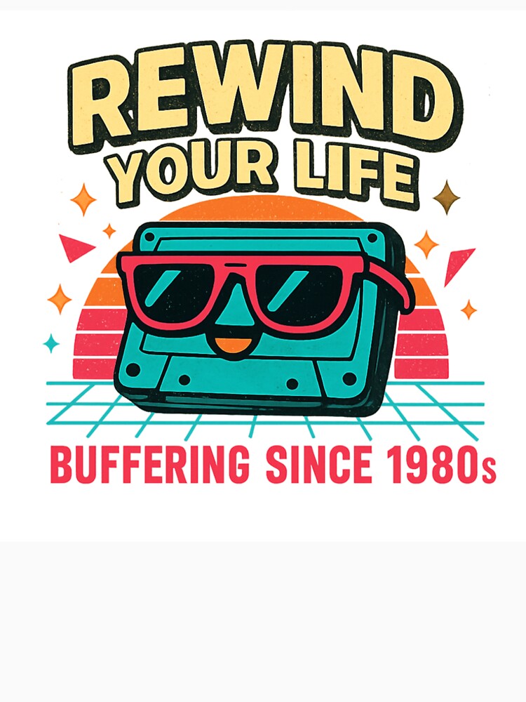 Nostalgic 80's tee design by SoftlandingCo