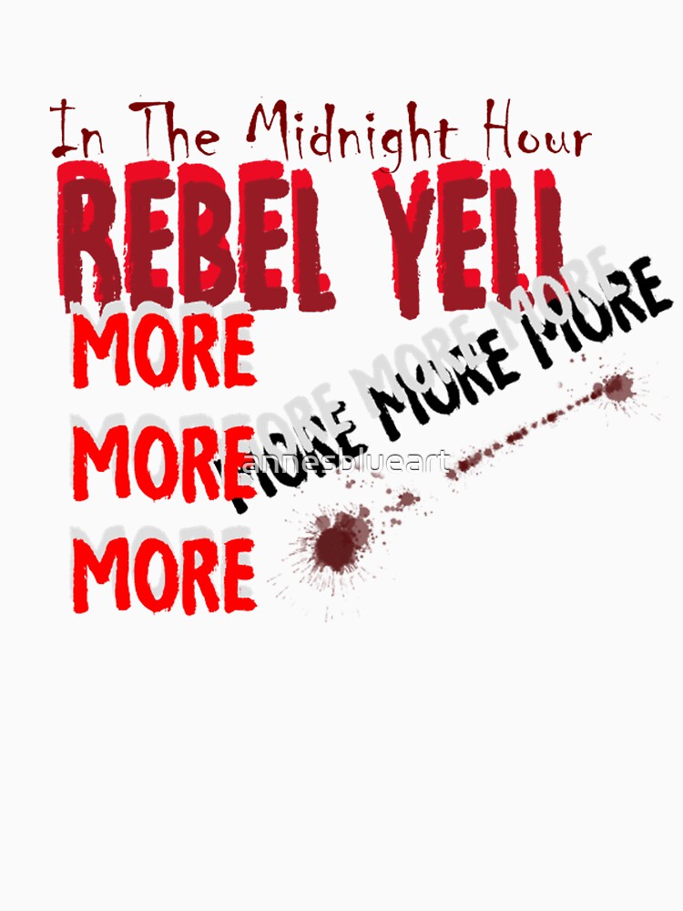 Rebel Yell by annesblueart