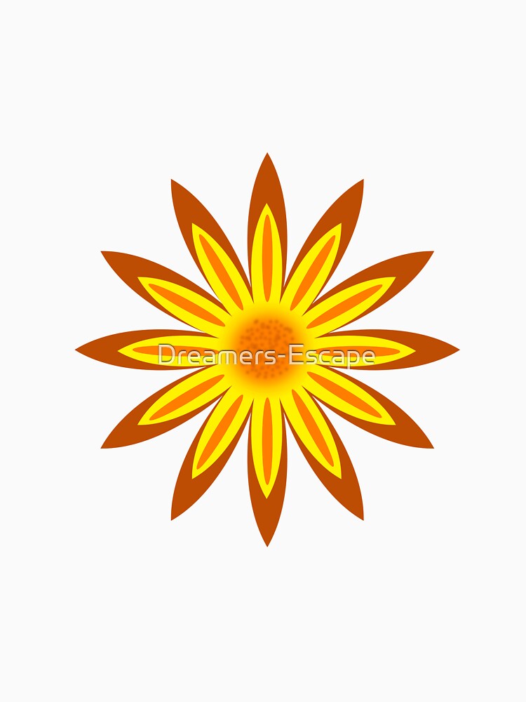 Summer Sun Yellow Flower by Dreamers-Escape