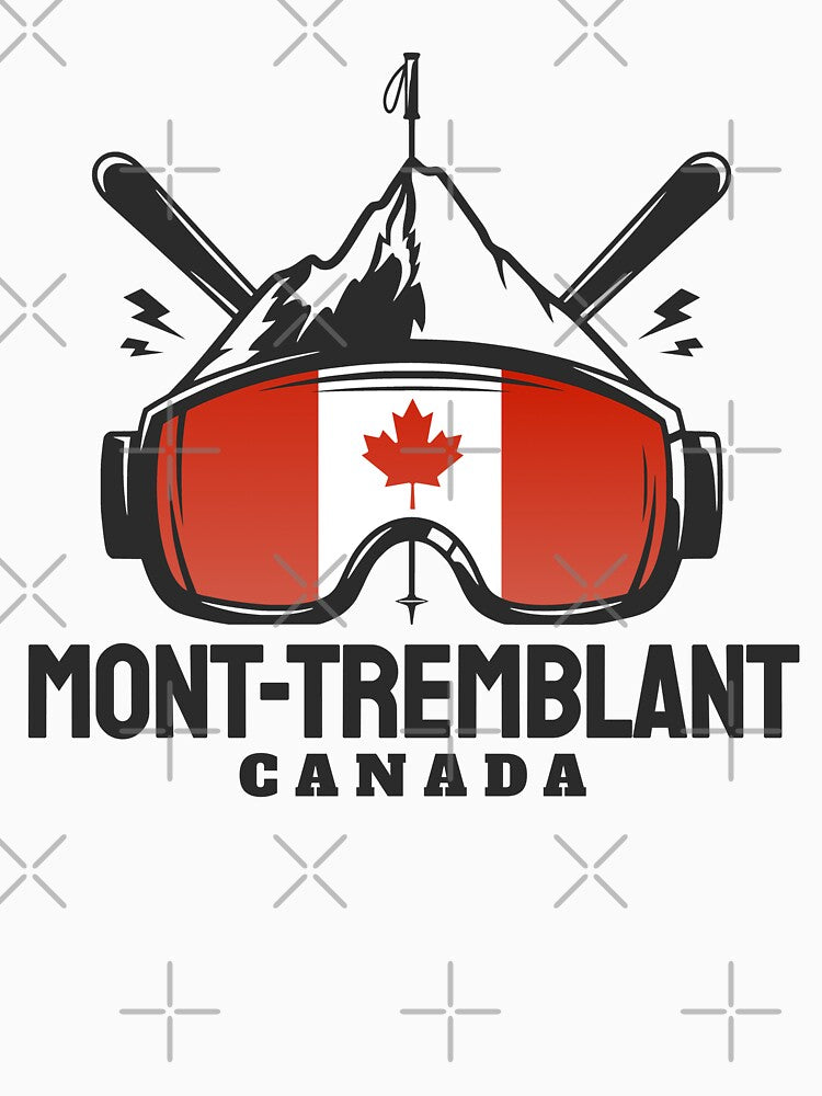 Mont Tremblant Canada Ski Resort Skiing Souvenir by JackCurtis1991
