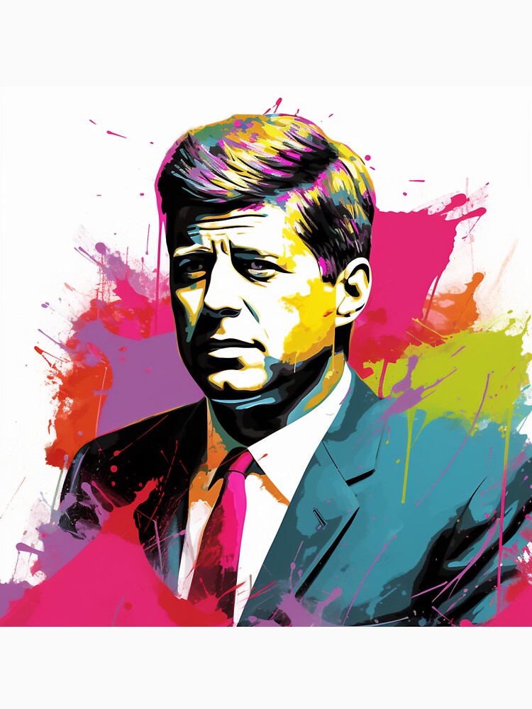 Kennedy Pop Art 3 by AstroRisq