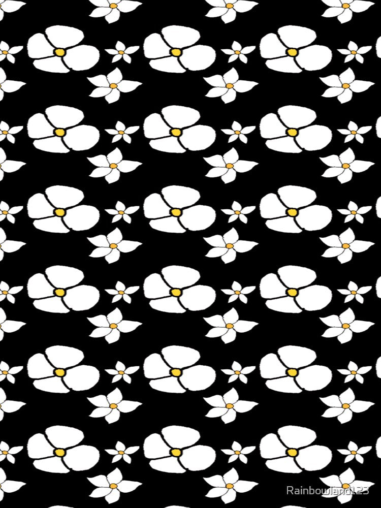 Black And White Flower by Rainbowland123