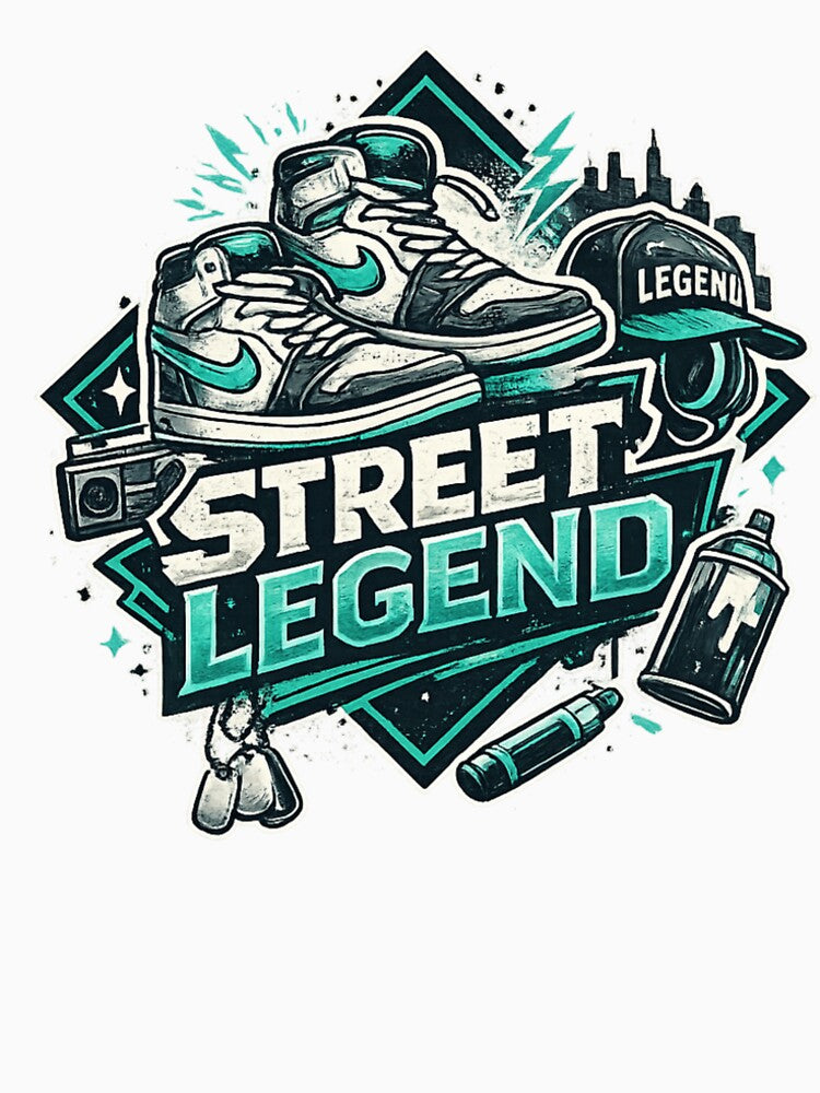 Street Legend – Urban Streetwear Graphic by Raven Studios