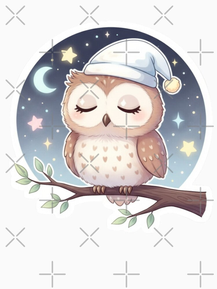 Dreamy night owl by SimonsDesignArt