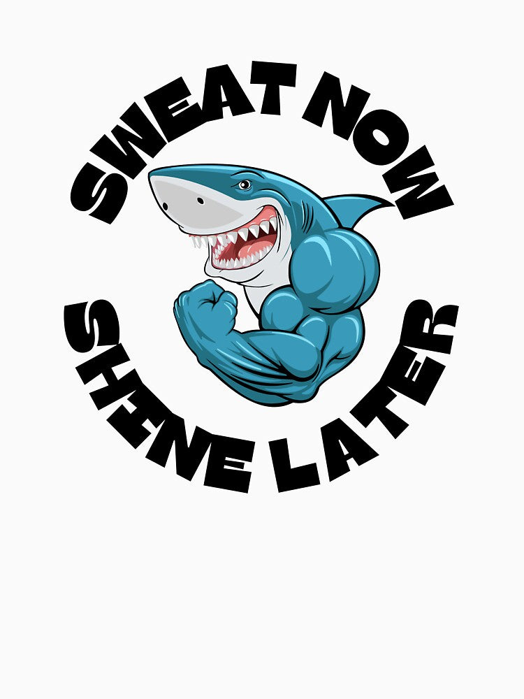 Exercise Motivation Sweat and Shine by bububabuinc