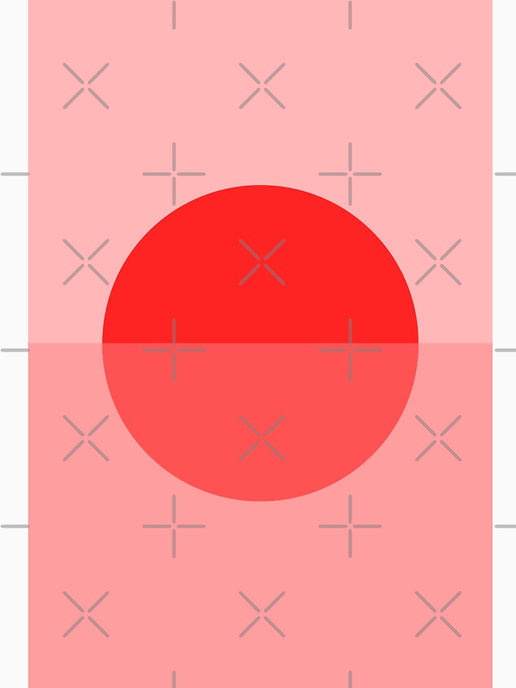 Modern Pop - Semi Circles - Red by Sweetie Spicy