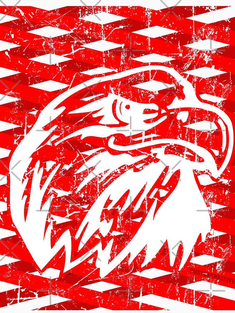 Eagle Abstract Prints by Eli Avellanoza