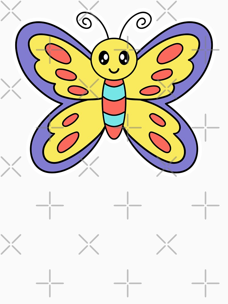 kawaii butterfly by Raymi03