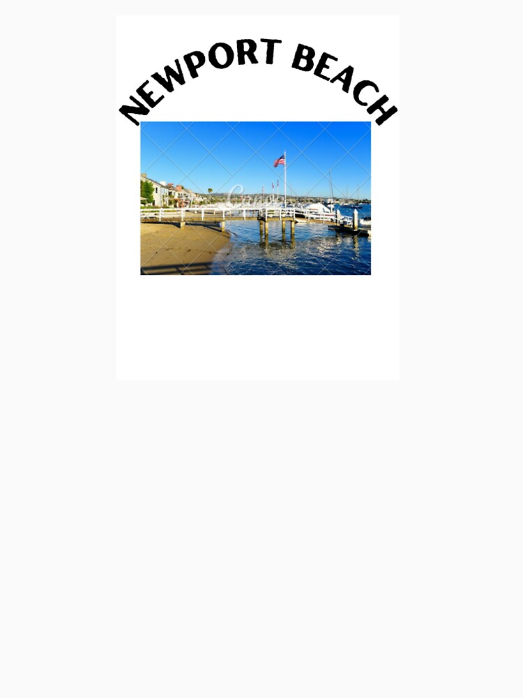 Newport Beach T-shirt by ModernClub1