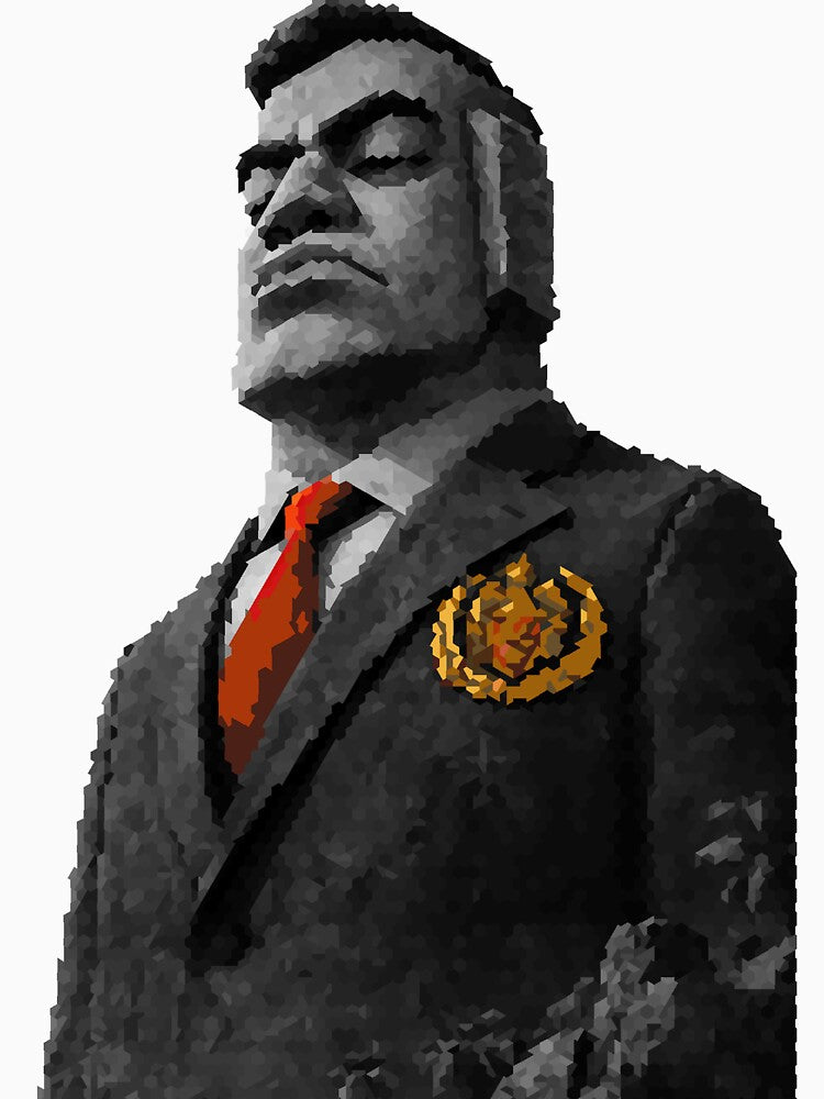 Statue of Carl Pixels by florback