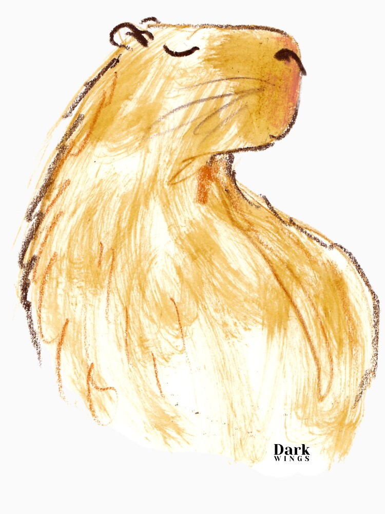 Pumpkin the Capybara by DarkWingsWild