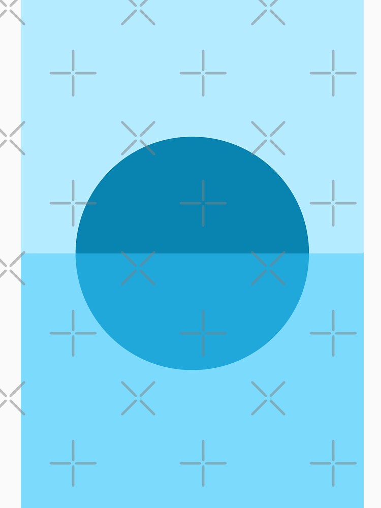 Modern Pop - Semi Circles - Blue by Sweetie Spicy