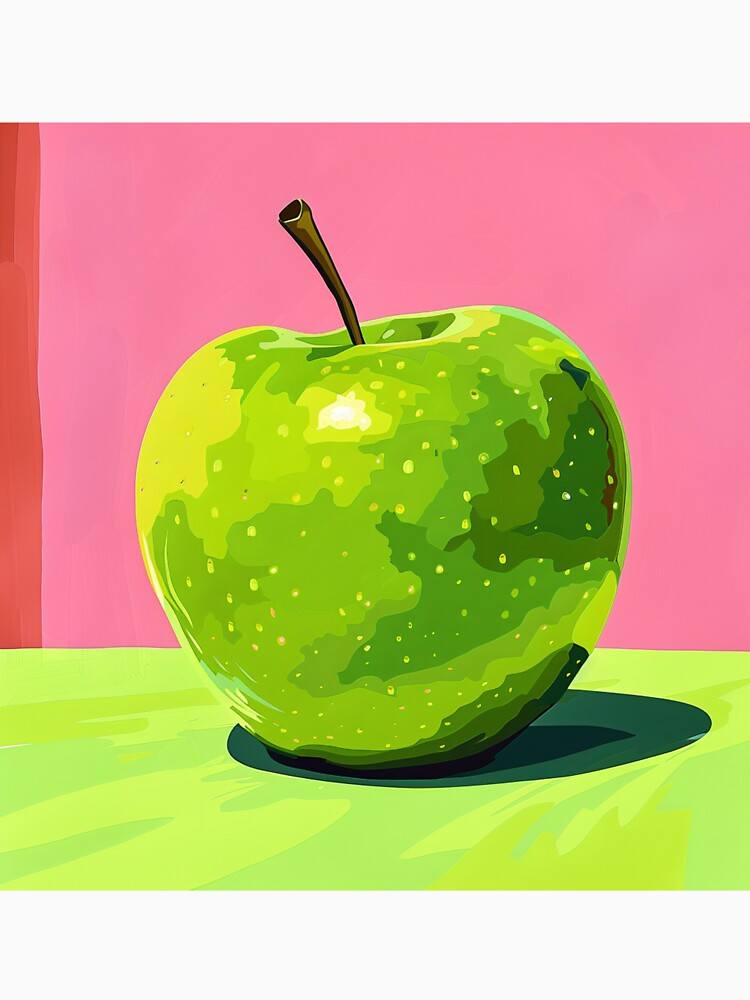 Granny Smith Pop Art 2 by AstroRisq