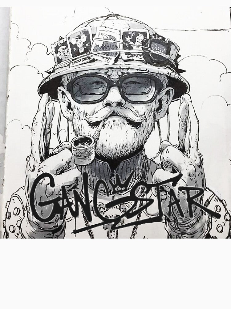 Gangstar Vintage Illustration – Streetwear Graphic Design by Unstocks