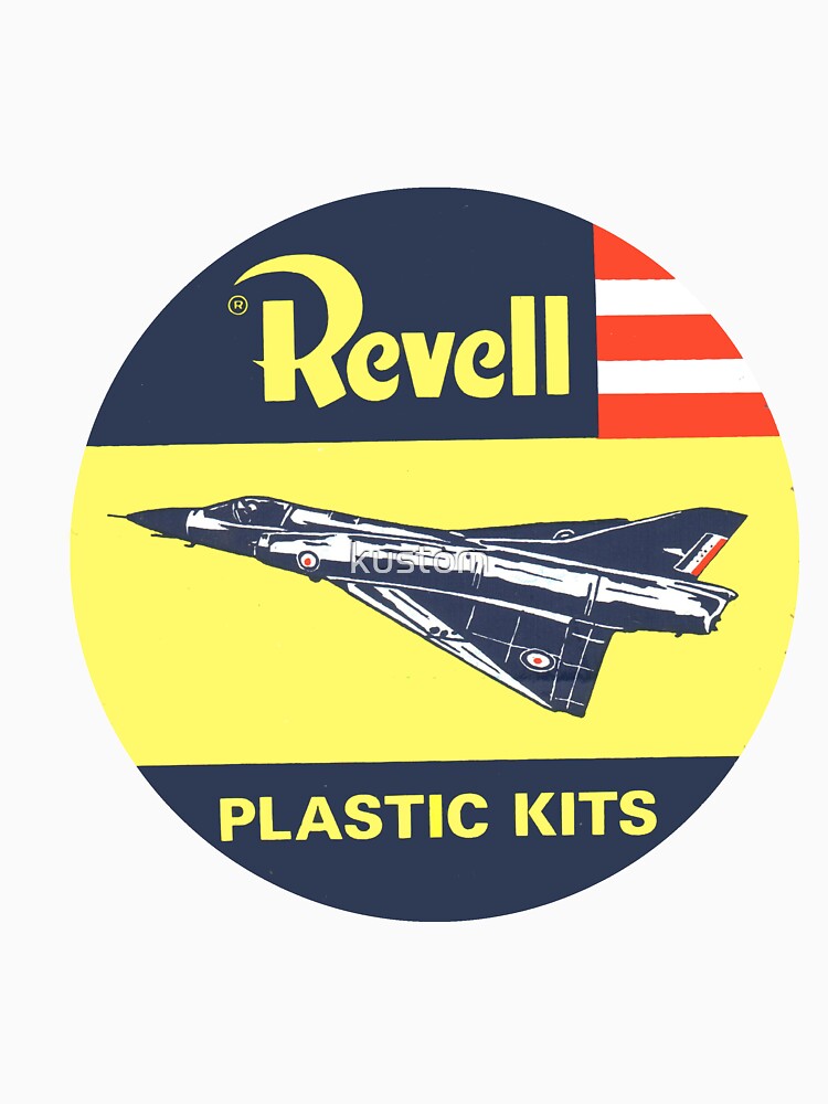 Vintage Revell Plastic Kit Decal Fighter Plane by kustom