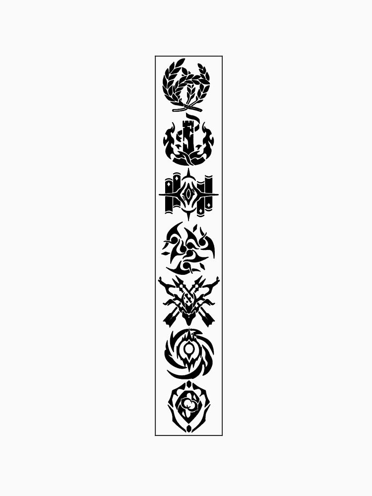 Honkai Star Rail Seven Paths by whereTees