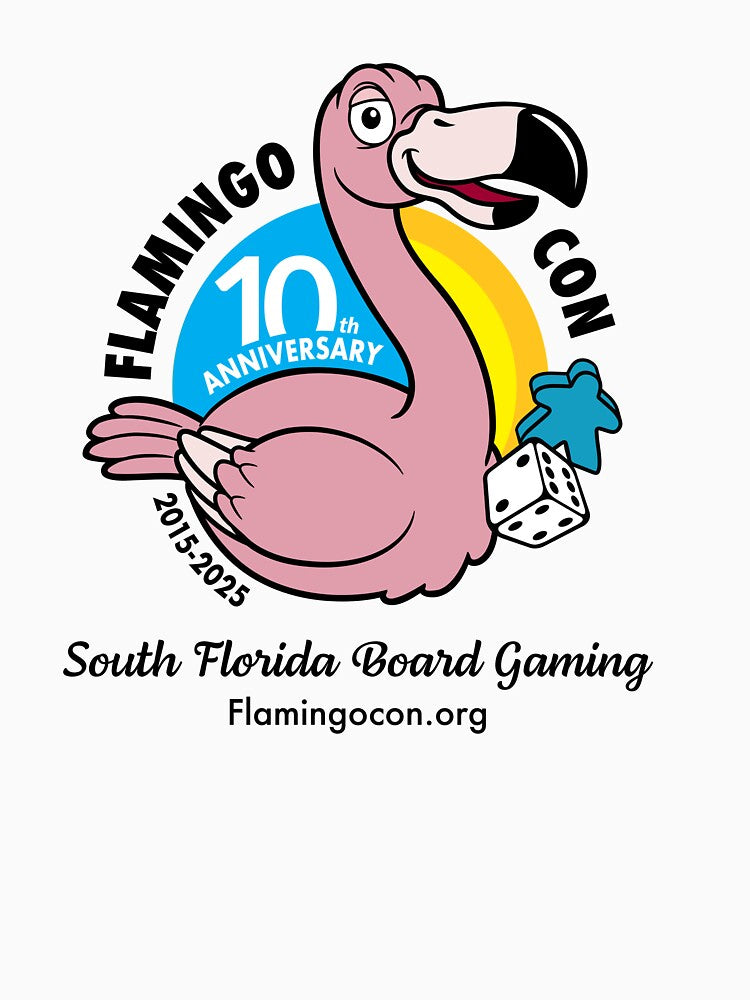 FlamingoCon 10th Anniversary by erinbsilver