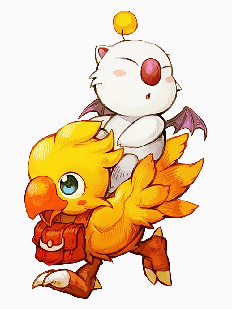 Chocobo & Moogle Final Fantasy by NEOFO