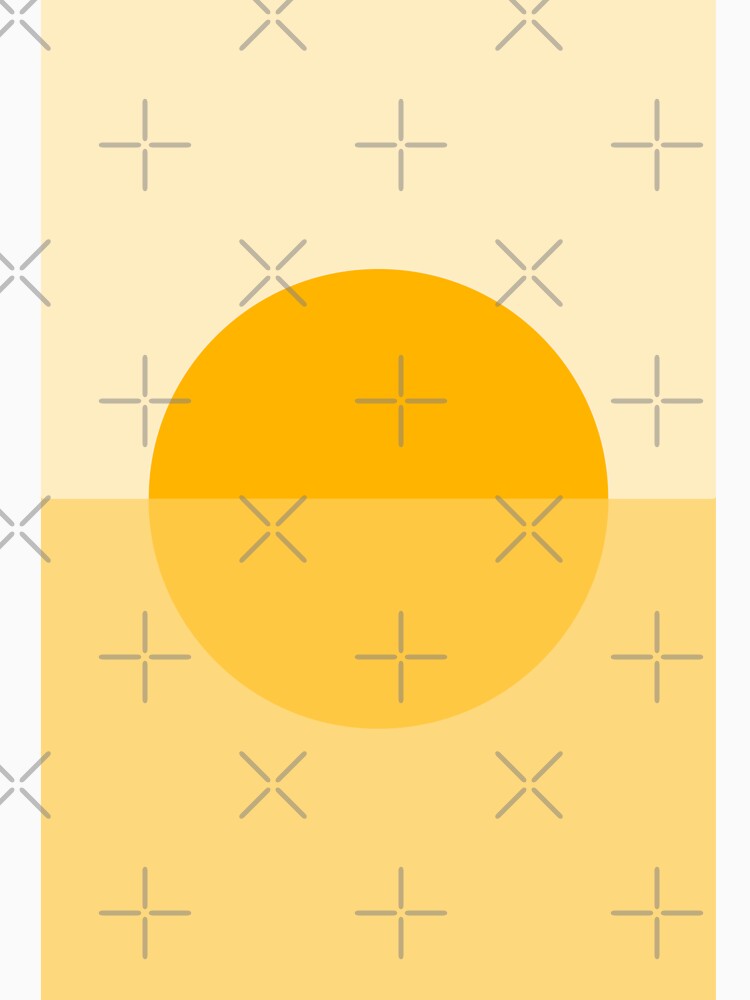 Modern Pop - Semi Circles - Yellow by Sweetie Spicy