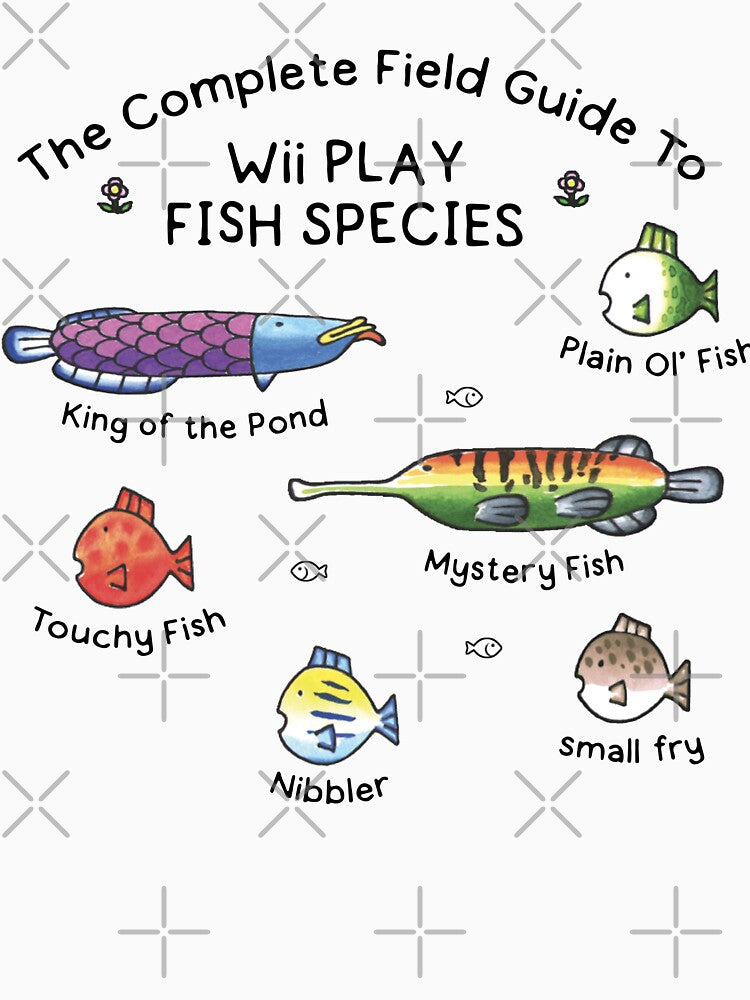 Fishing Wii Play Fish Species by maura41