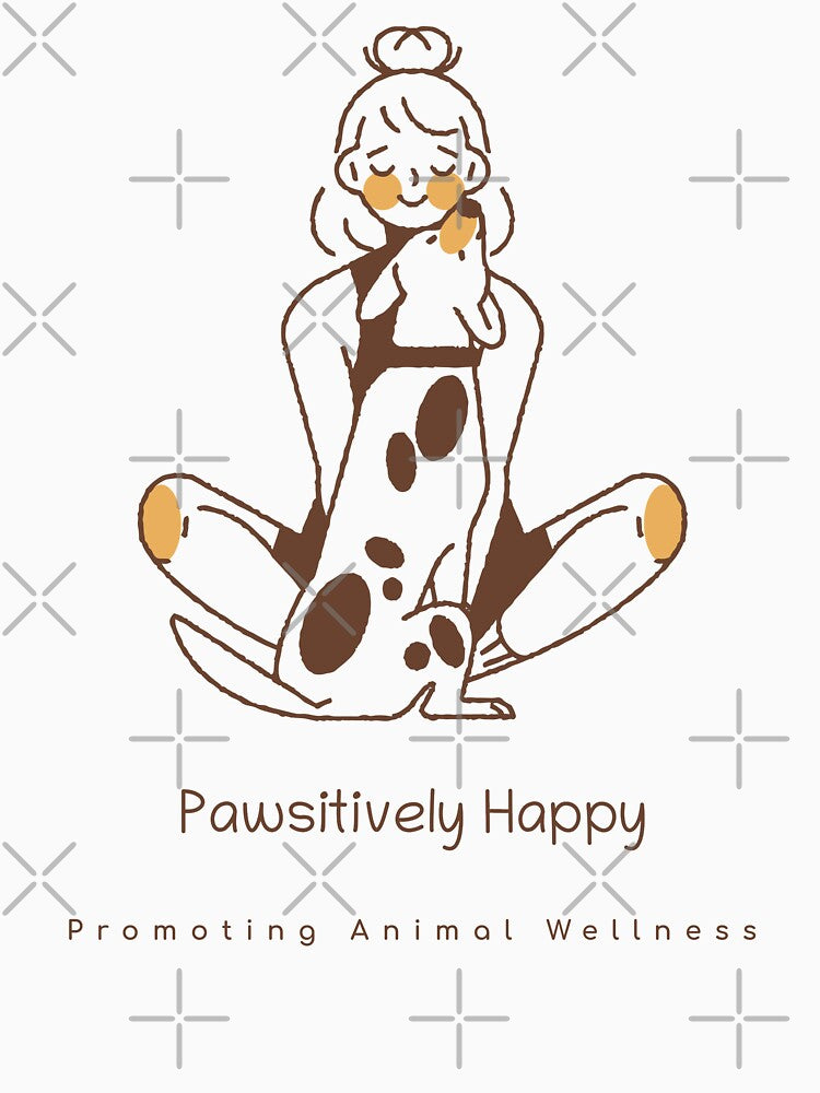Wellness Pawsitively Happy Design for Animal Lover by HNY-Illustrate