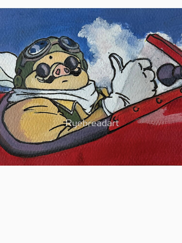 Painting of Porco by Ryebreadart