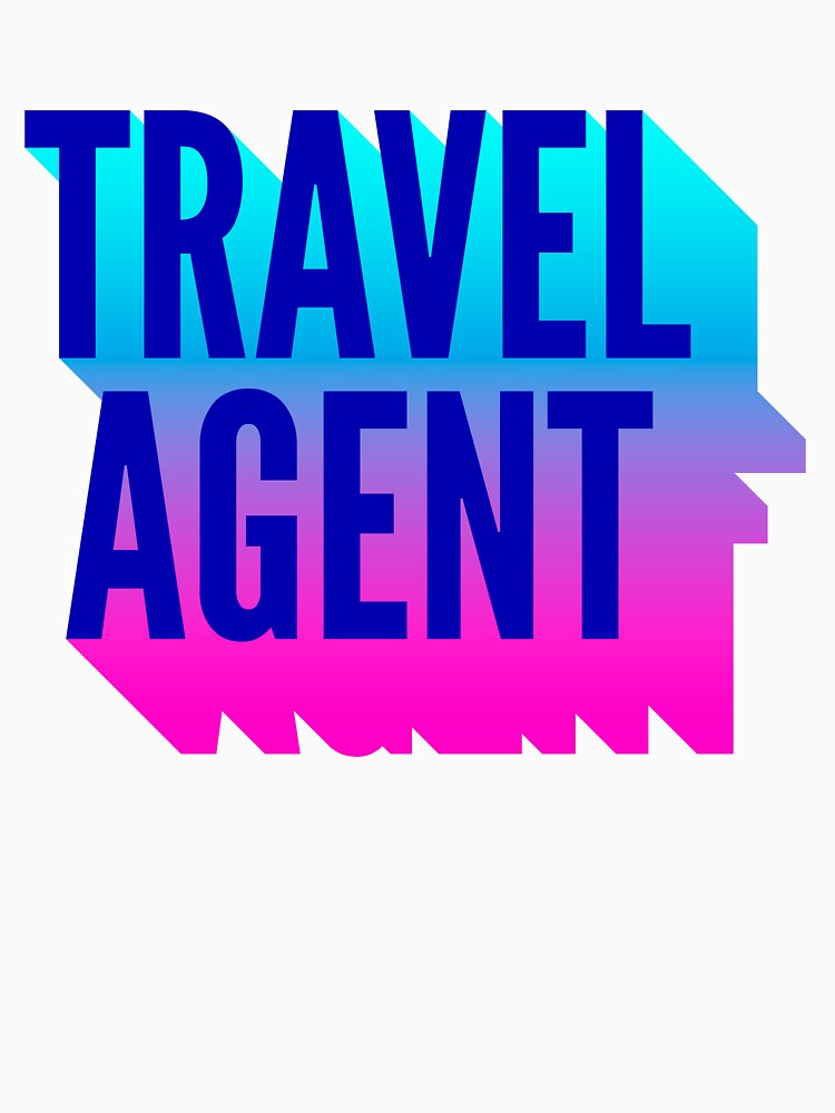 Travel agent With Long Gradient Shadow by SVPOD
