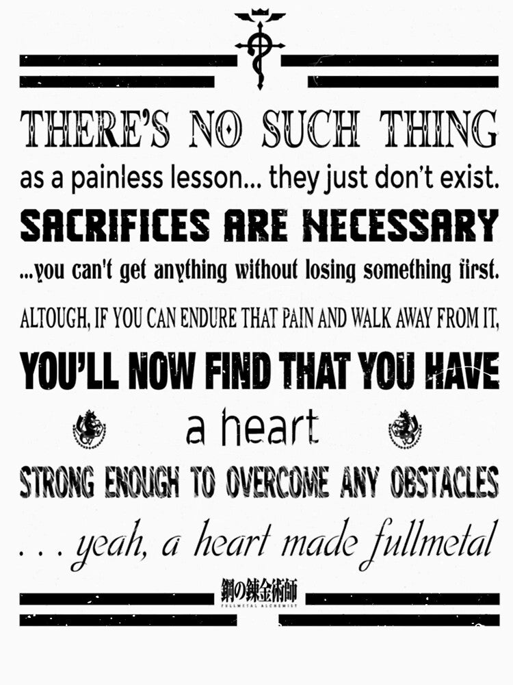 Fullmetal Alchemist Brotherhood last Edward Elric Quote by cybcdttnoj85
