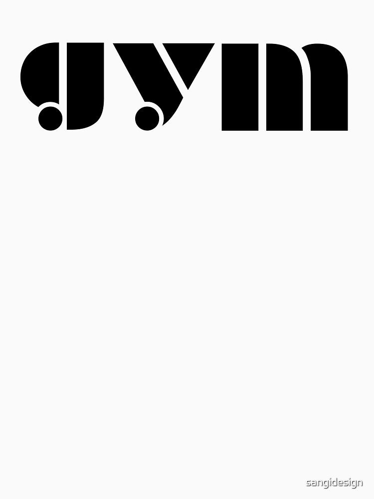 GYM Fitness Physio Strength Training black by sangidesign