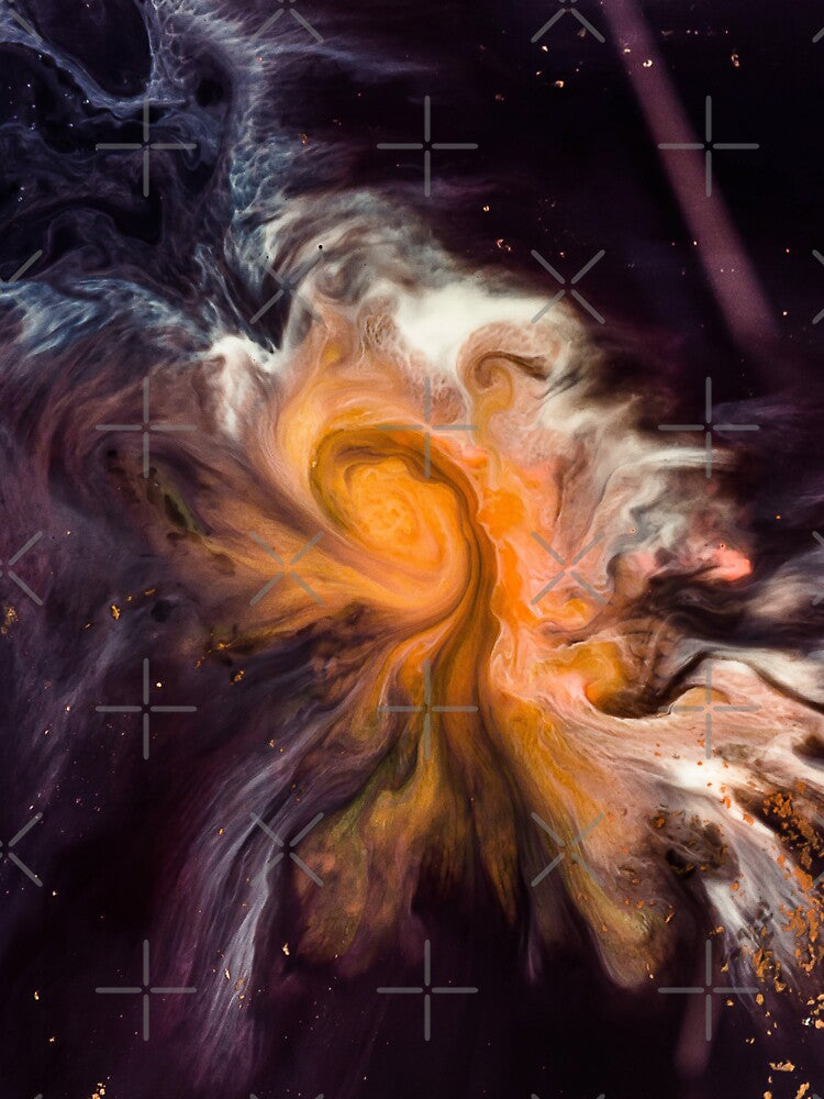 Orange spiral wormhole by DelightfulArts