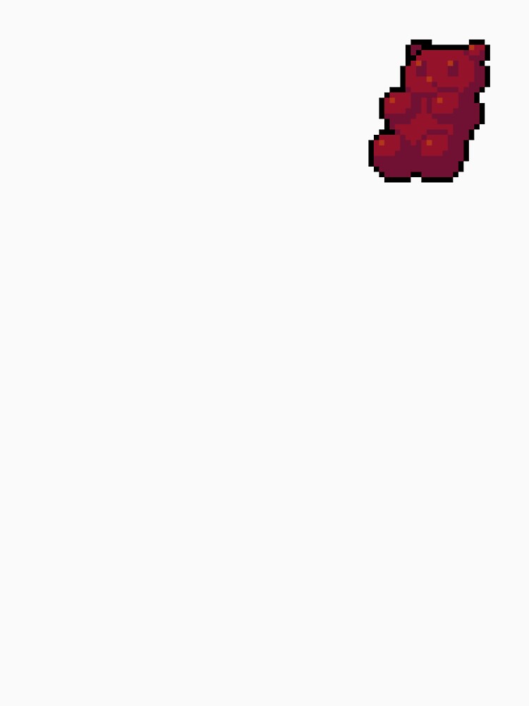 Pixel Gummy Bear - pixel food art by LittleFoodShop