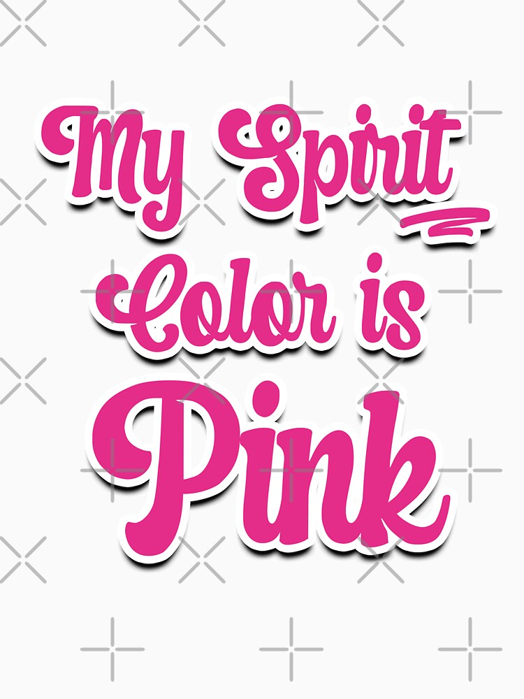 My Spirit Color is Pink - Cool plain color spirit colours designed by ozcushions by ozcushions