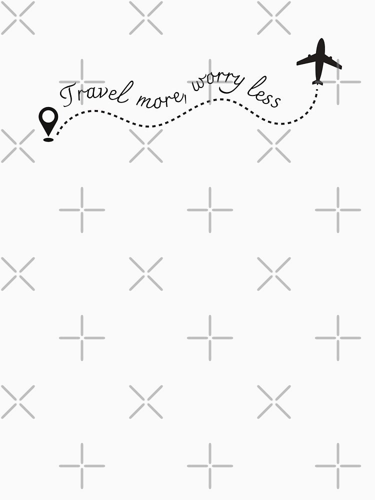 Travel more, worry less, minimal travel design by Angie-Atelier