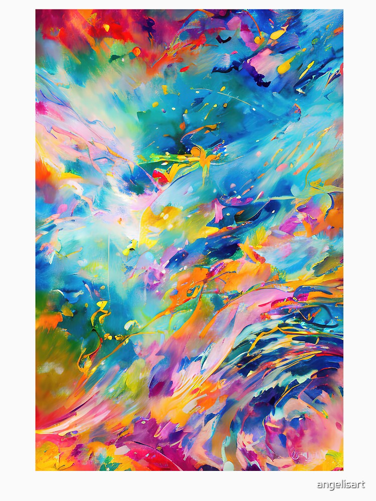Modern abstract Art No4 by angelisart