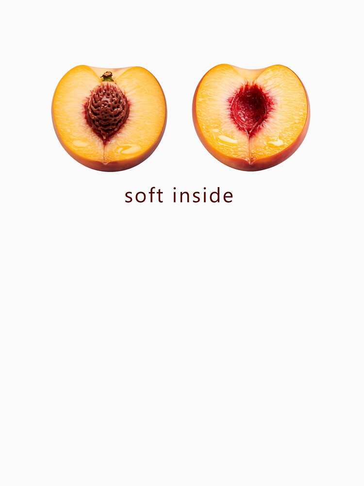 Soft Inside – Peach Minimal Aesthetic Design by AggyCreatif