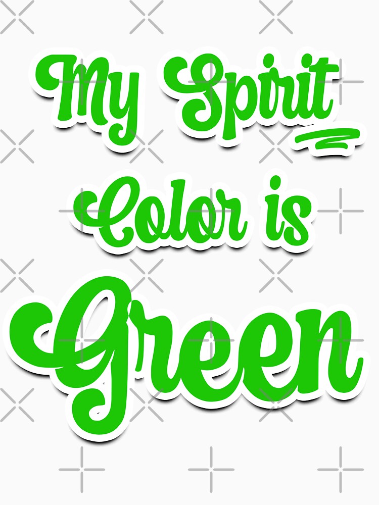 My Spirit Color is Green  - Cool plain color spirit colours designed by ozcushions by ozcushions