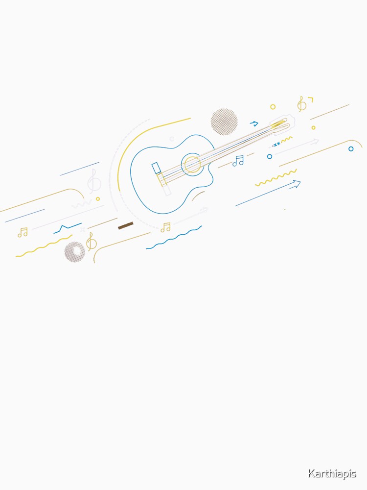 light casual guitar design by Karthiapis
