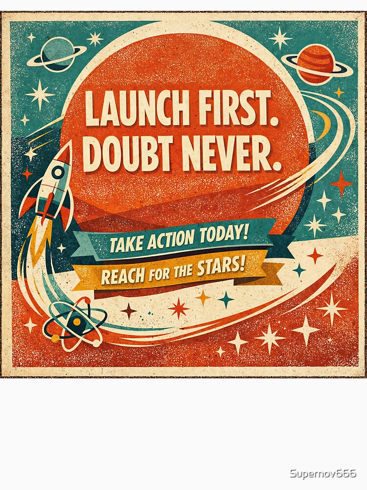 Launch First – Reach for the Stars by ForeverPrintsOK